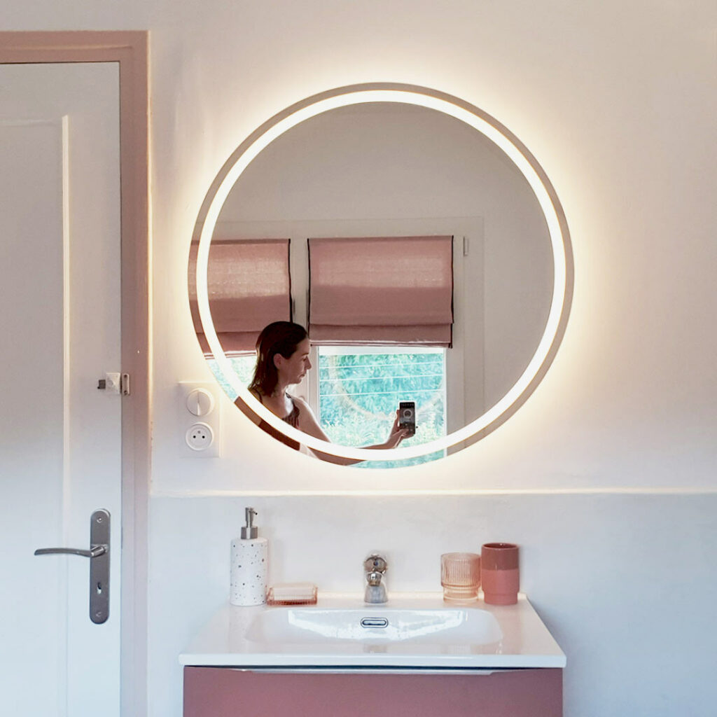 Miroir rond lu