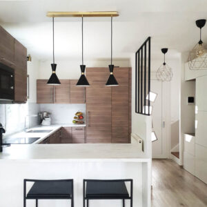 renovation et ouverture d'une cuisine